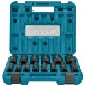 1/2" smūginių sukimo galvučių rinkinys MAKITA E-16586, 14vnt. 1/2" smūginių sukimo galvučių rinkinys MAKITA E-16586, 14vnt.