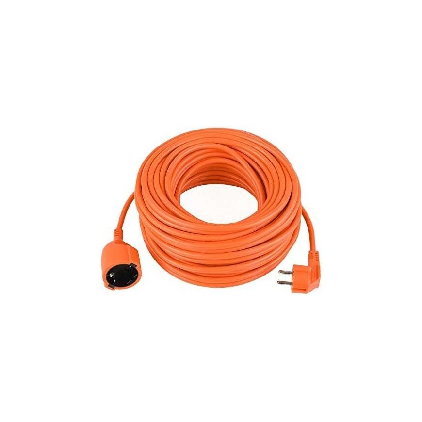 KEL garden extension cord 1 socket b/u 30m 16A orange (W-96967)