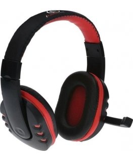 Rebeltec Headphone stereo PC Rohan, with microphone, 2x mini jack 3.5mm (in/out)