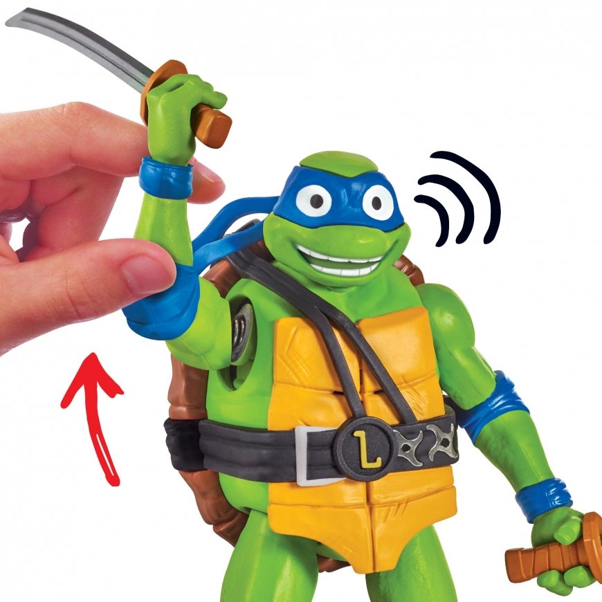 TMNT figūrėlė Ninja Shouts Leonardo, 83351 – 5