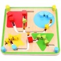 Wooden animal blocks connected with string Classic World Wooden animal blocks connected with string Classic World