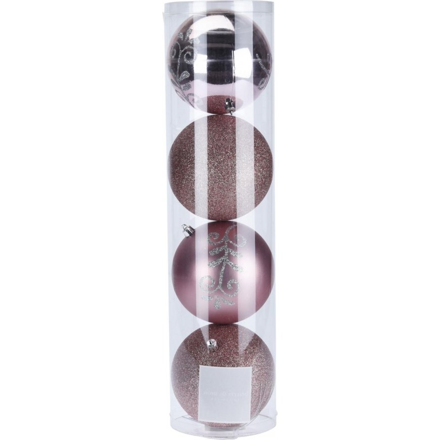 Mondex Pink bubbles set 12cm 4pcs.