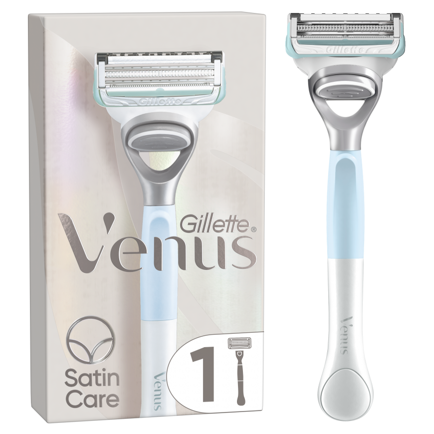 Gillette Venus Satin Care Skustuvas Gaktos Plaukams