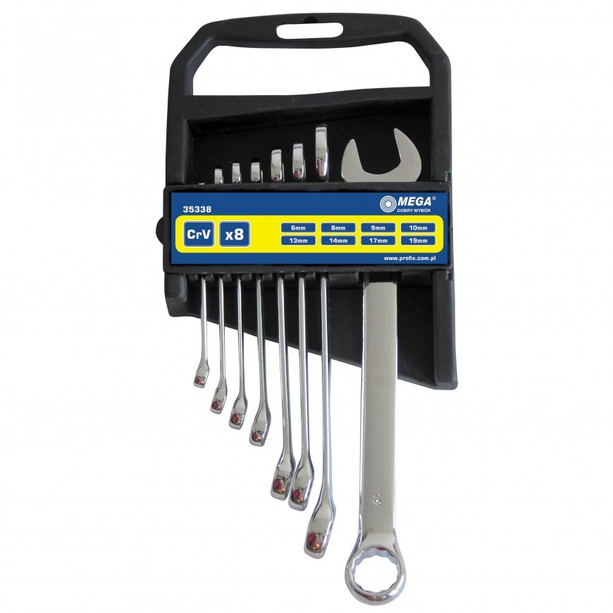 Mega Combination spanner set 8-17mm 6 pcs. (35336) – 2