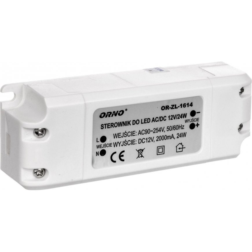 Orno Power supply LED 12VDC 24W