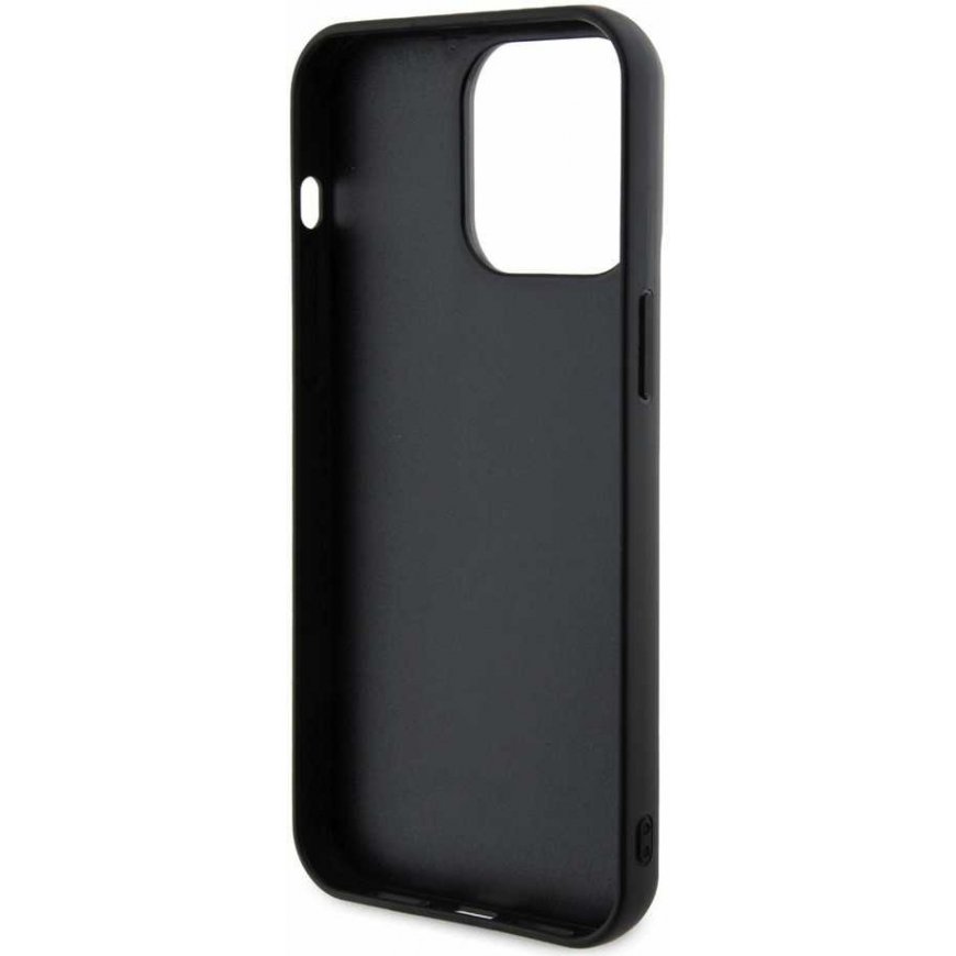Dėklas Karl Lagerfeld 3D Rubber Karl and Choupette Case for iPhone 14 Pro Max Juodas – 5