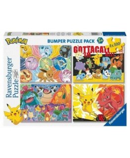 Puzzle Ravensburger Puzzle 4x100 pieces Pokemon