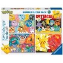 Puzzle Ravensburger Puzzle 4x100 pieces Pokemon Puzzle Ravensburger Puzzle 4x100 pieces Pokemon