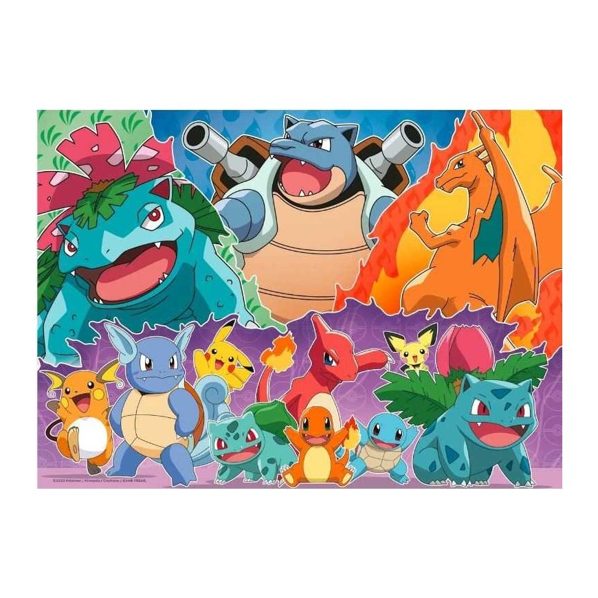 Puzzle Ravensburger Puzzle 4x100 pieces Pokemon – 4