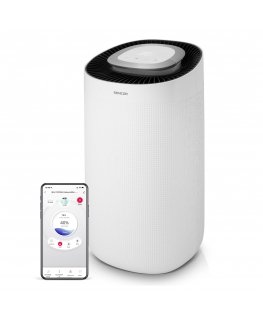 Smart dehumidifier and air purifier Sencor SDH1210WH