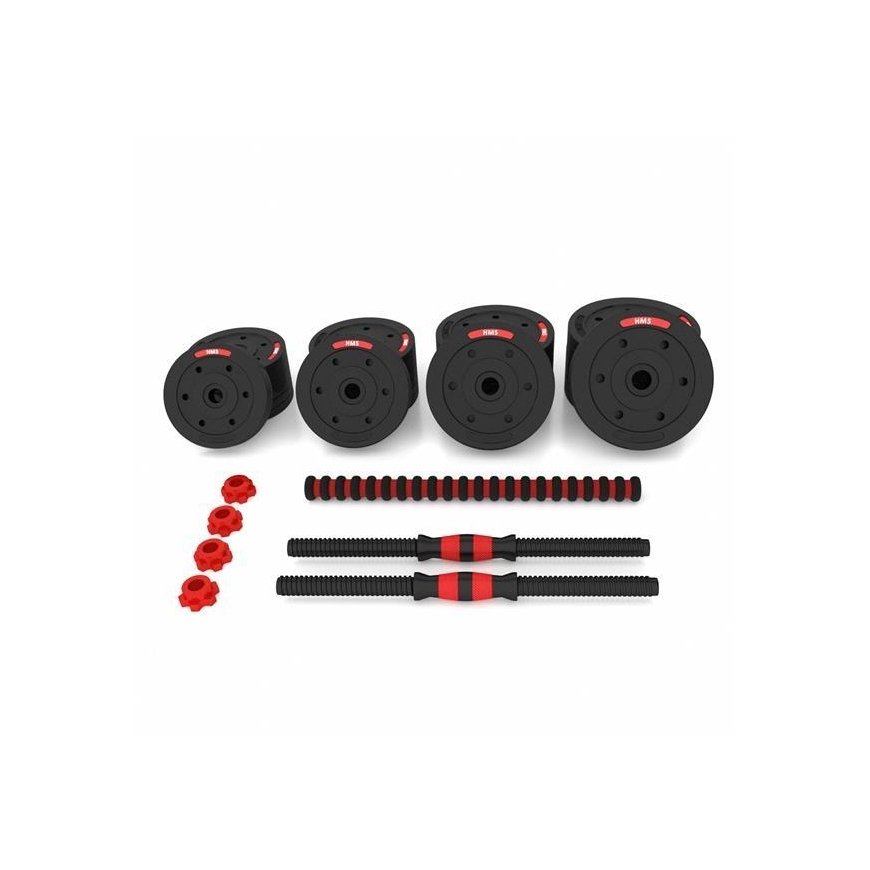 SGP30 COMPOSITE BARBELL AND DUMBBELLS SET 30 KG HMS – 5