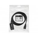 Blow USB - USB extension cable 5m - Black Blow USB - USB extension cable 5m - Black
