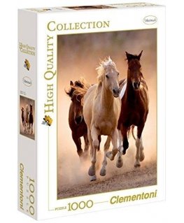Clementoni Puzzle 1000 pcs. - Horses