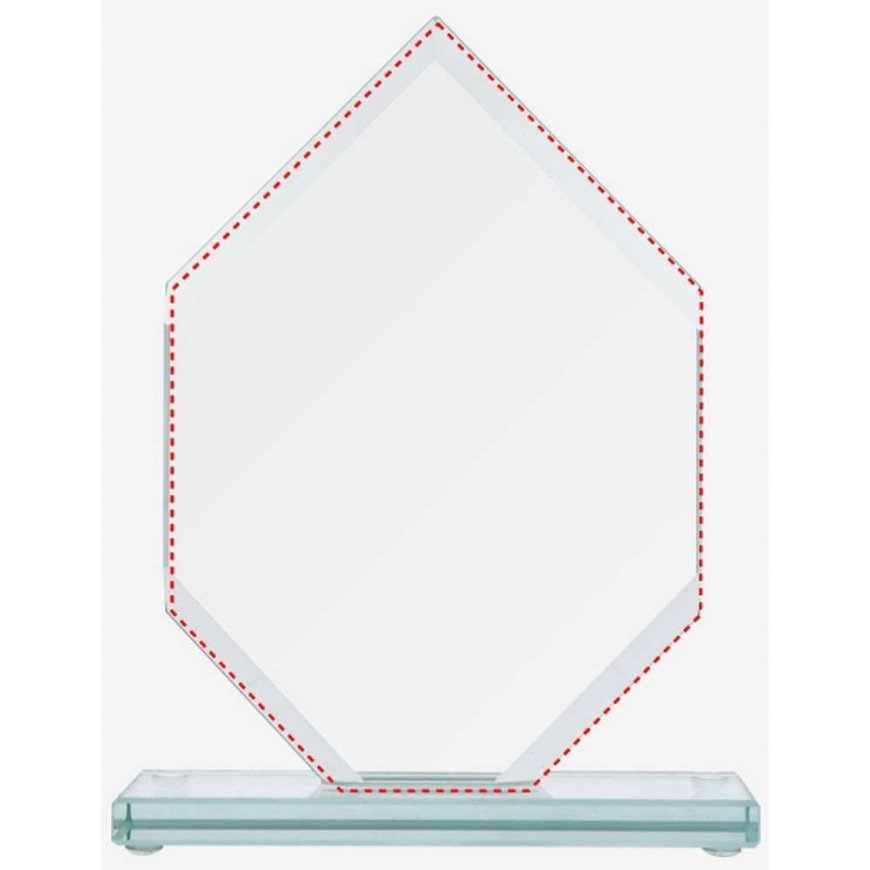 Detail Glass trophy with glued base – 2