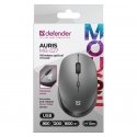 Mouse Defender Wireless mouse Defender AURIS MB-027 optical bezklikowa silent 1600dpi gray Mouse Defender Wireless mouse Defender AURIS MB-027 optical bezklikowa silent 1600dpi gray