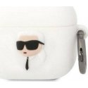 Karl Lagerfeld case for Airpods 3 KLA3RUNIKH white 3D silicone NFT Karl