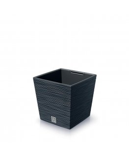 Prosperplast div class"int_ce_html"FURU SQUARE LOW pot - anthracite/div