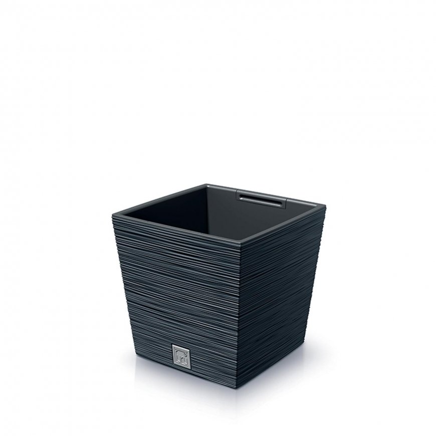 Prosperplast div class"int_ce_html"FURU SQUARE LOW pot - anthracite/div