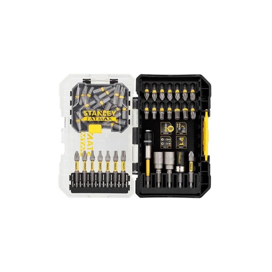 Stanley 1/4" Impact Bits and Socket