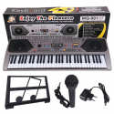 MQ 001 UF KEYBOARD – Klawisze organy z mikrofonem dl