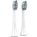 AENO Replacement toothbrush heads, White, Dupont bristles, 2pcs AENO Replacement toothbrush heads, White, Dupont bristles, 2pcs