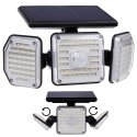 Maclean IP65 päikeseenergia LED-lamp liikumise ja hämarusest koidu anduriga IP65 4W 320lm 4000K Li-ion 1200 mAh 3 töörežiimi Pro
