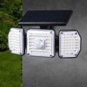 Maclean IP65 saules LED lampa ar kustības un krēslas līdz rītausmai sensoru IP65 4W 320lm 4000K Li-ion 1200 mAh 3 darbības režīm