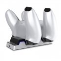 CP PS5 Dual Slot Charger Dock Stand for Play Station 5 Controllers with USB-C & LED Light Black CP PS5 Dual Slot Charger Dock Stand for Play Station 5 Controllers with USB-C & LED Light Black