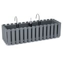 Prosperplast Balkono dėžė su kabliukais Boardee Fencycase DDEF600W pilka Prosperplast Balkono dėžė su kabliukais Boardee Fencycase DDEF600W pilka