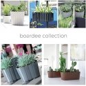 Prosperplast Balcony box with hooks Boardee Fencycase DDEF600W gray Prosperplast Balcony box with hooks Boardee Fencycase DDEF600W gray