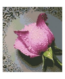 Beldizart IŠPARDAVIMAS (nebegaminamas) Deimantinio dažymo rinkinys Rožinė Rose 22х24 cm AZ-17