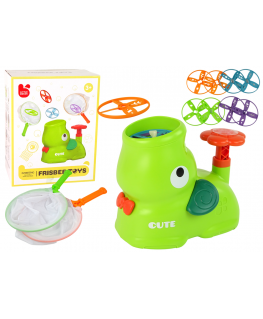Lean Cars Frisbee Elephant Catch Frisbee Game Catapult Green