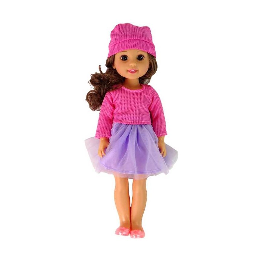 Lean Cars Baby Girl Doll Brown Hair – 2