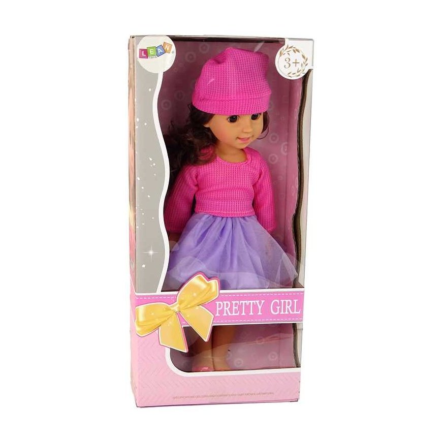 Lean Cars Baby Girl Doll Rudi plaukai – 5