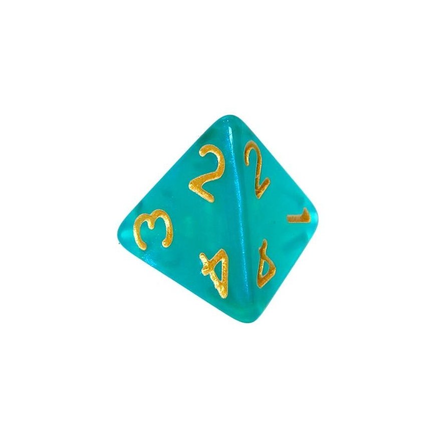 REBEL RPG Dice Set - Moonstones - Jasper – 5