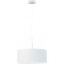 Orno ROLLO lampa wisząca, galingumas max. 1x60W, E27, balta