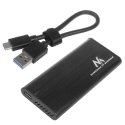 Maclean MCE443 NVMe SATA SSD M.2 korpuso adapteris Aliuminis NVMe (PCIe), NGFF (SATA) Palaiko USB 3.1 2230/2240/2260/2280 USAP S Maclean MCE443 NVMe SATA SSD M.2 korpuso adapteris Aliuminis NVMe (PCIe), NGFF (SATA) Palaiko USB 3.1 2230/2240/2260/2280 USAP S