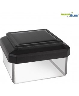 Saulės sodo stulpelis saulės lempa 61 x 61 x 45 mm GreenBlue GB126