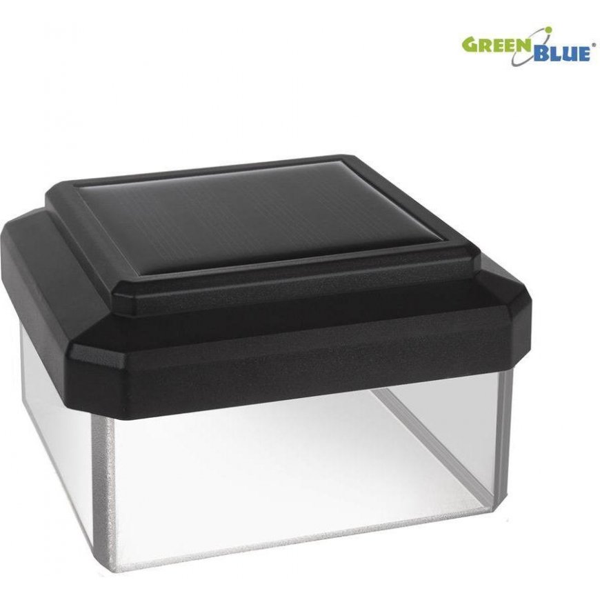 Greenblue Solar garden pillar solar lamp