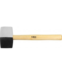 Neo rubber hammer with wooden handle 850g 335mm (25-068)