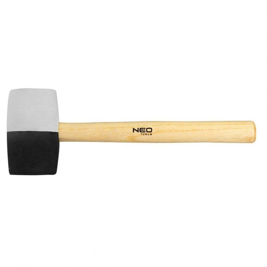 Neo rubber hammer with wooden handle 850g 335mm (25-068) – 2