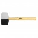 Neo rubber hammer with wooden handle 850g 335mm (25-068)