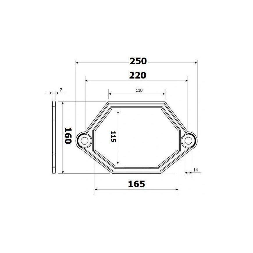 Cersanit WC tank/bowl gaskets – 2