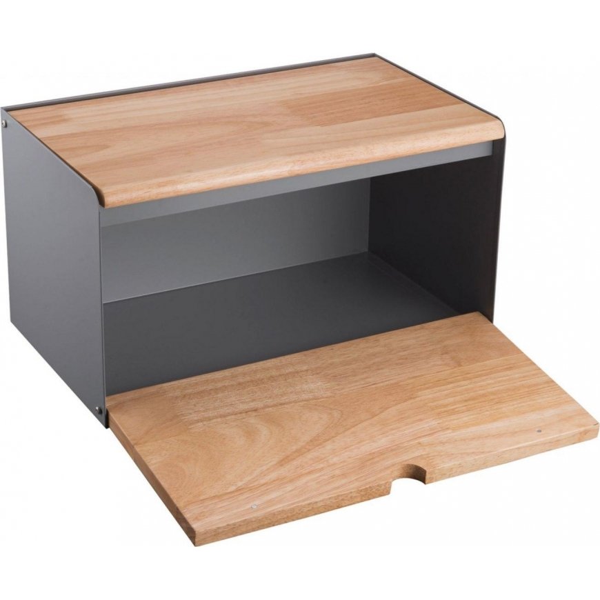 KLAUSBERG plastic and wooden bread box KB-7395 – 5