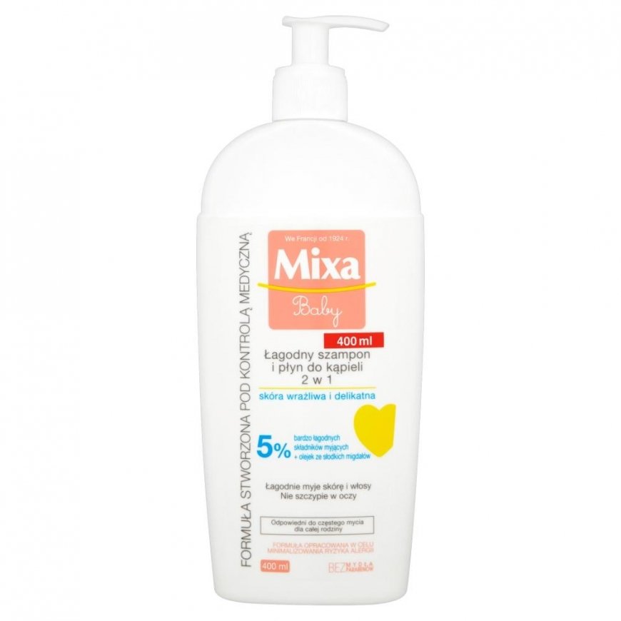 Mixa Baby 2in1 mild shampoo and