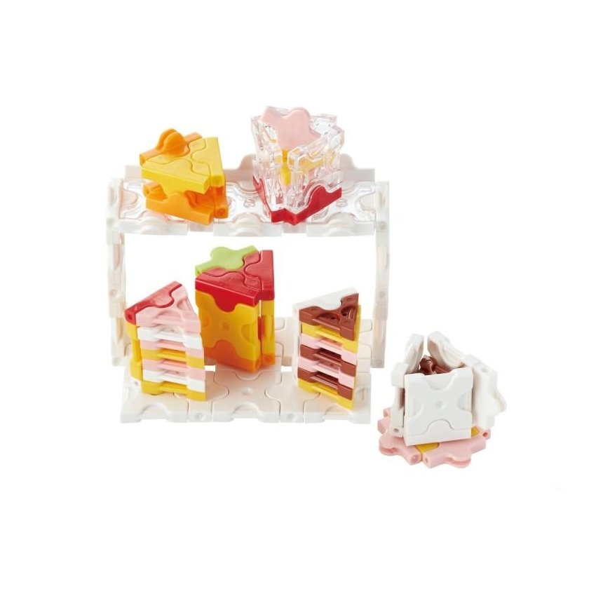 Japanese educational constructor LaQ Sweet Collection "My Little Restaurant" - as many as 11 models of small restaurants with va – 2