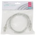 Omega LAN Vads / 5e cat / RJ45 / 1m / Pelēks Omega LAN Vads / 5e cat / RJ45 / 1m / Pelēks
