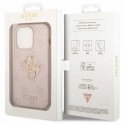 Dėklas Guess "GUHCP15L4GMGPI 4G Big Metal Logo iPhone 15 Pro" Rožinė Dėklas Guess "GUHCP15L4GMGPI 4G Big Metal Logo iPhone 15 Pro" Rožinė