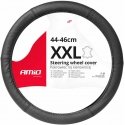 Perforuotas odinis automobilio vairo gaubtas xxl 44-46cm swc-50-xxl amio-03559