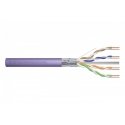 Assmann Electronic DIGITUS Montavimo kabelis Cat.6 F/UTP Dca vientisas laidas AWG 23/1 LSOH 500m violetinė ritė Assmann Electronic DIGITUS Montavimo kabelis Cat.6 F/UTP Dca vientisas laidas AWG 23/1 LSOH 500m violetinė ritė